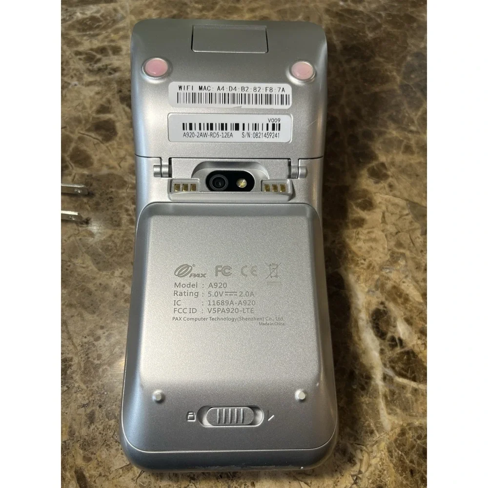 PAX A920 EMV NFC 4G Wireless Credit Card Machine